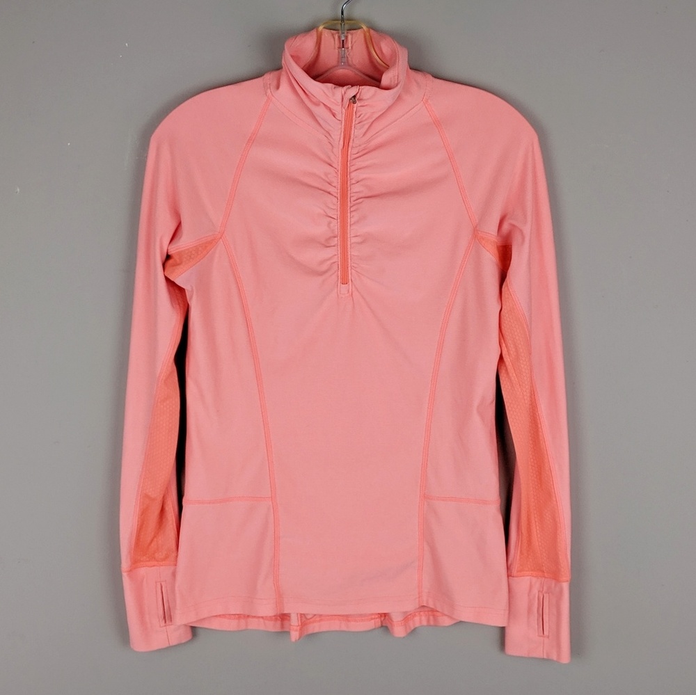Champion | Orange Semi-Fitted Zip Top - E78